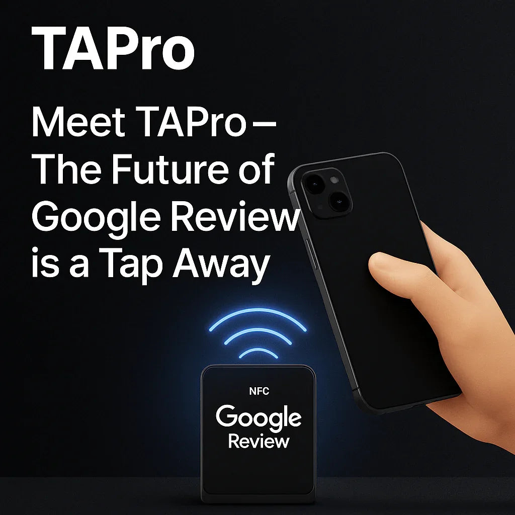 Google review card boosting customer feedback for local business