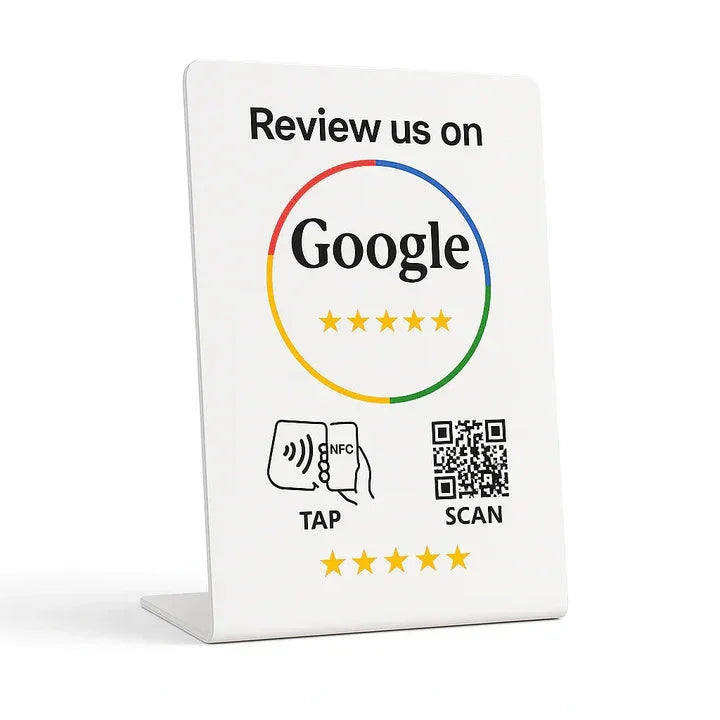 Google Reviews Stand