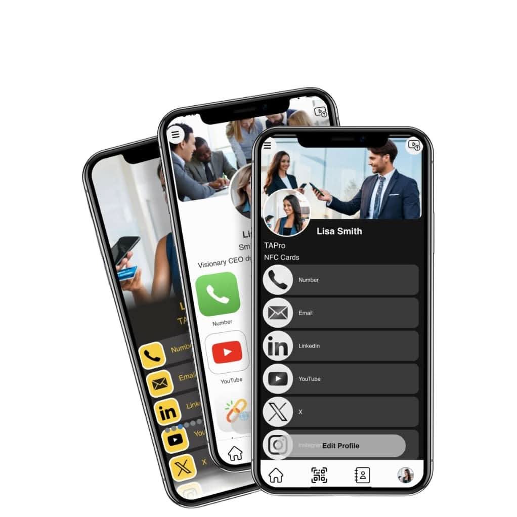 NFC Digital Mini Business Card with 3M Sticker – Easy Networking - Image 12
