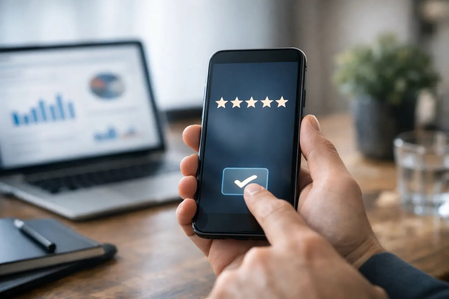 Tap to Review System Setup That Converts