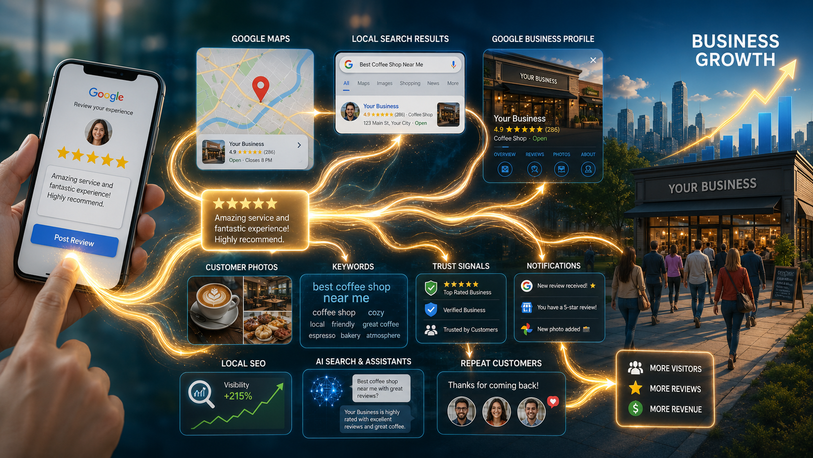Review to growth: the digital journey