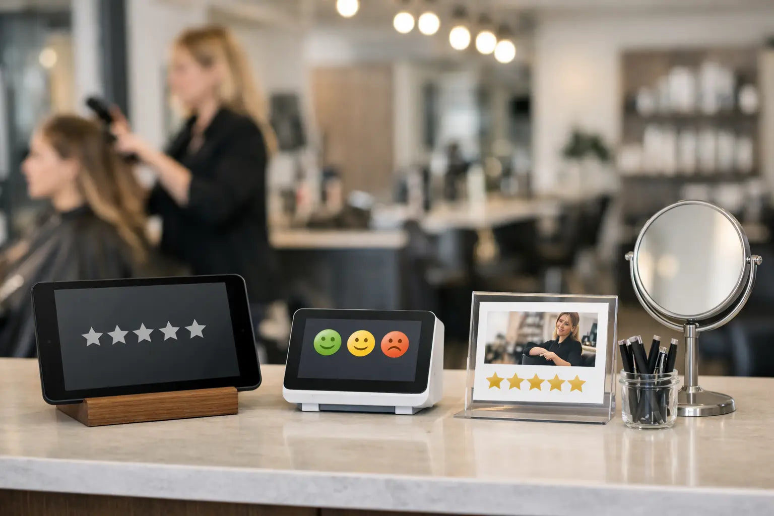 9 Salon Review Stand Ideas That Get More Reviews