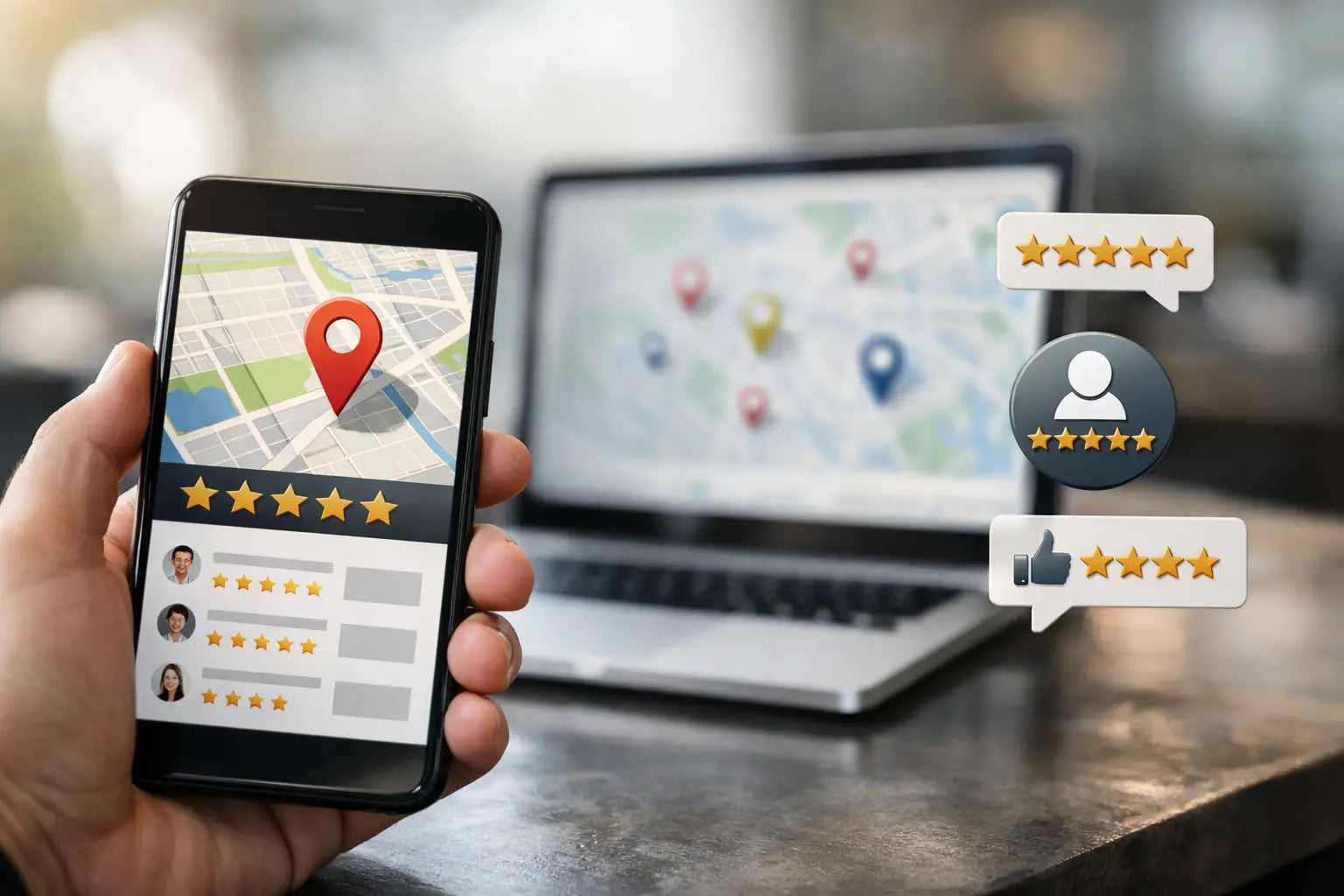 Increase Google Maps Ranking With Reviews