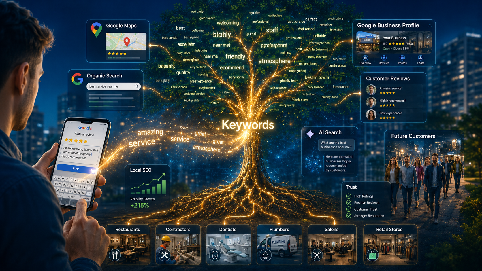 Why Every Word in a Google Review Becomes Free SEO