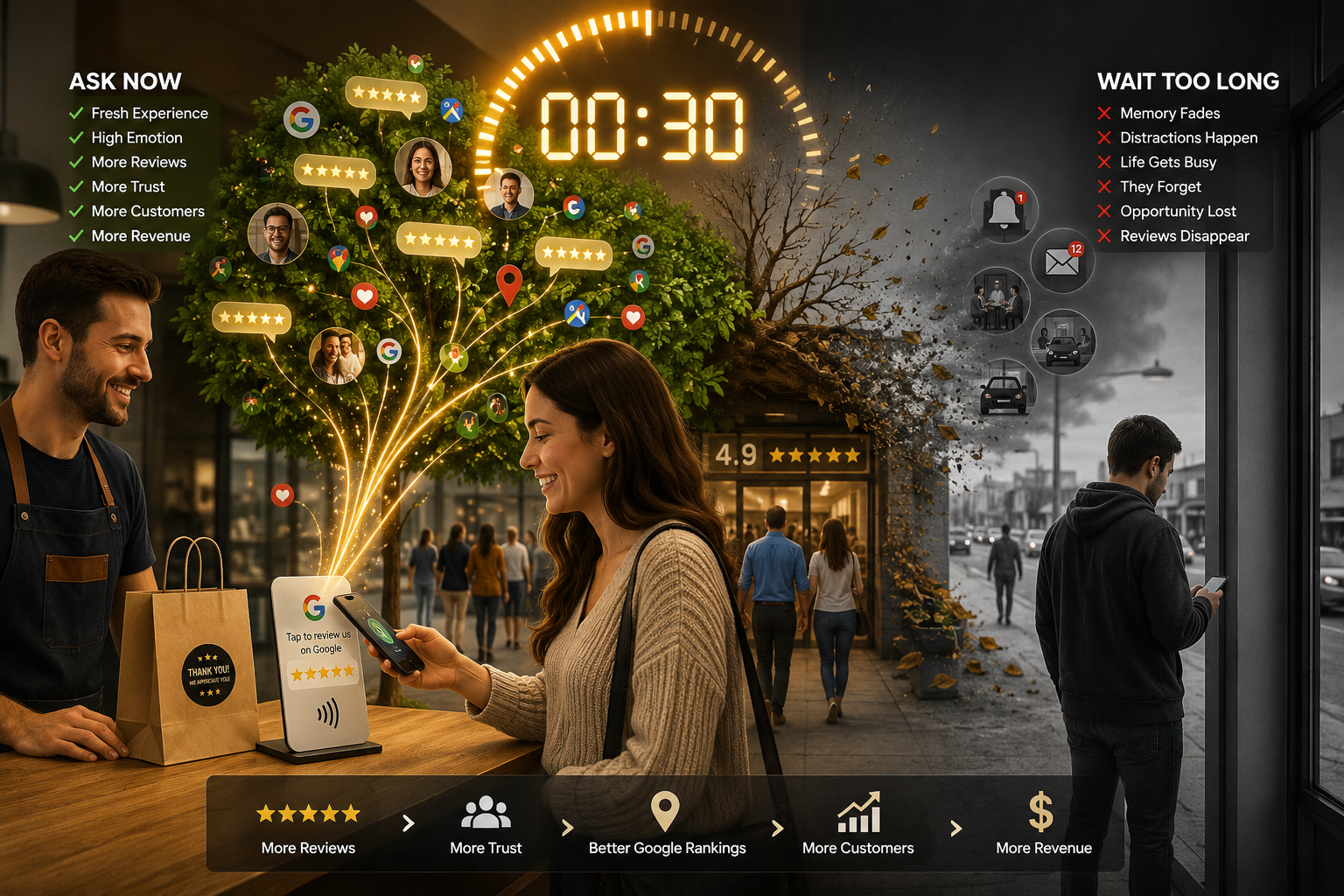 The 30 Seconds That Make or Break Every Customer Review