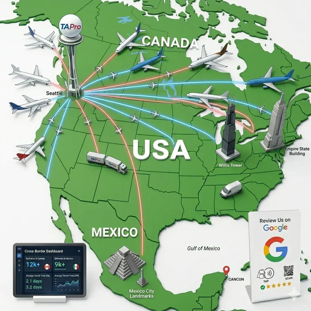 TAPro Now Ships to Canada — NFC Google Review Cards & Business Tools for Canadian Businesses
