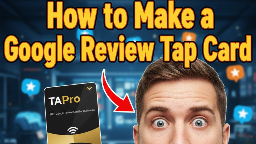 How to Make a Google Review Tap Card: 10 Ways You Can Do It (and 1 Way You’ll Probably End Up Choosing) - TAPro