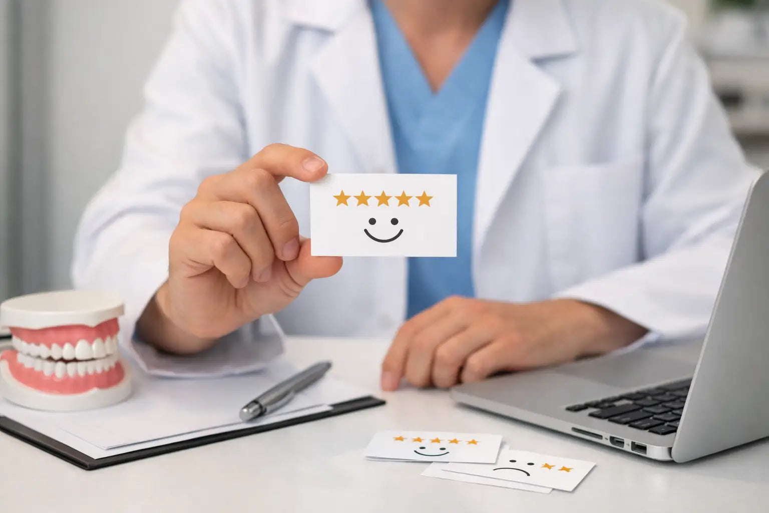 Review Cards for Dentists That Get Results