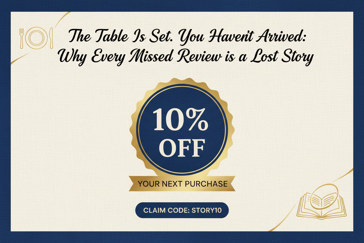 The Table Is Set. You Haven't Arrived: Why Every Missed Review is a Lost Story
