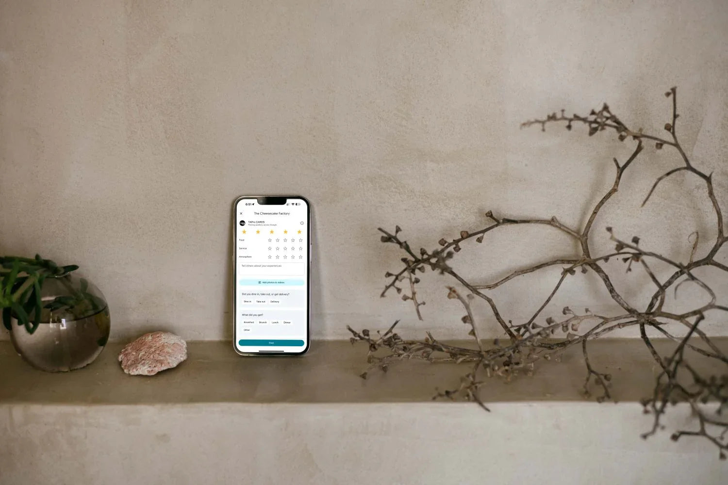 NFC Google Review Cards