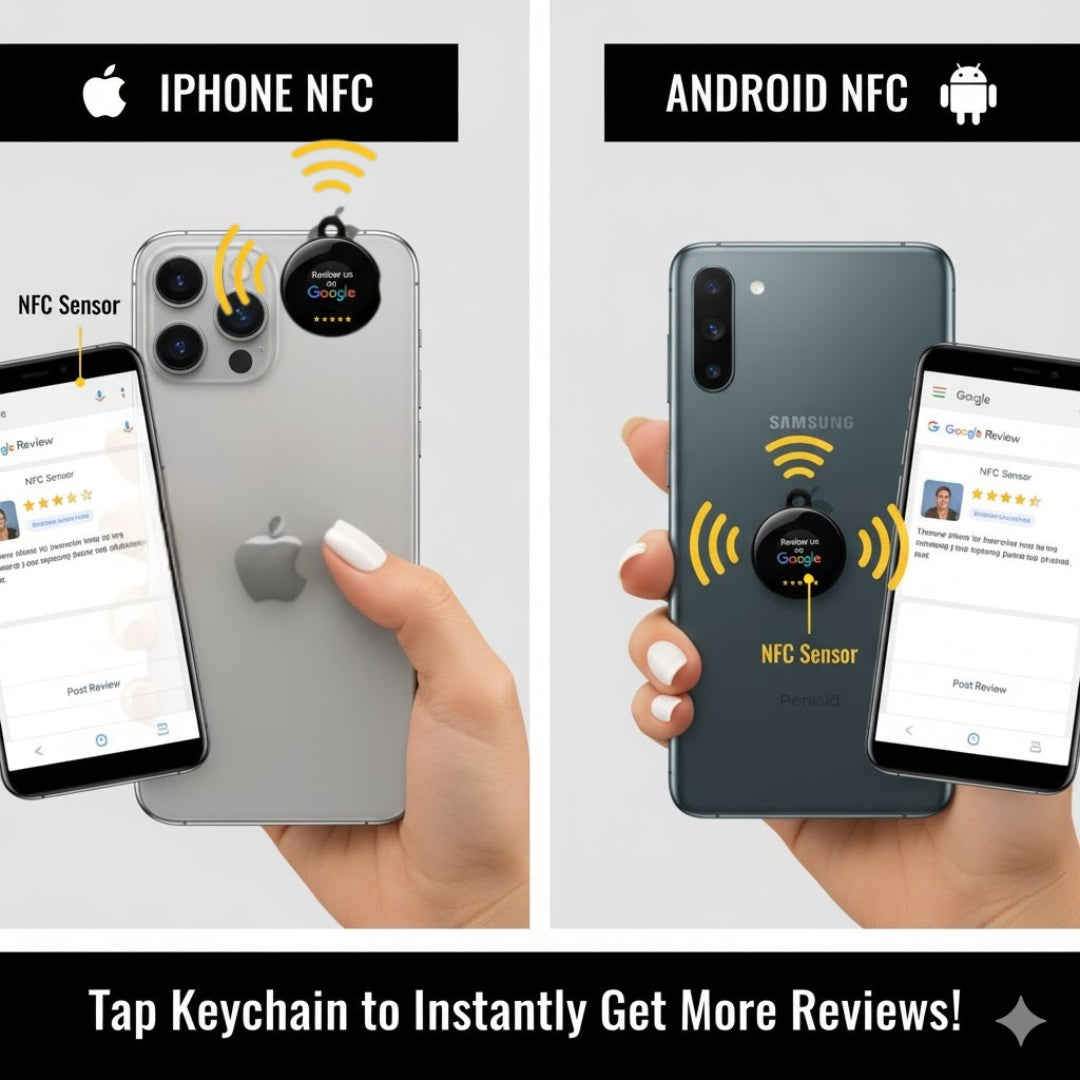 TAPro Google Review Stands for Business with NFC and QR Code