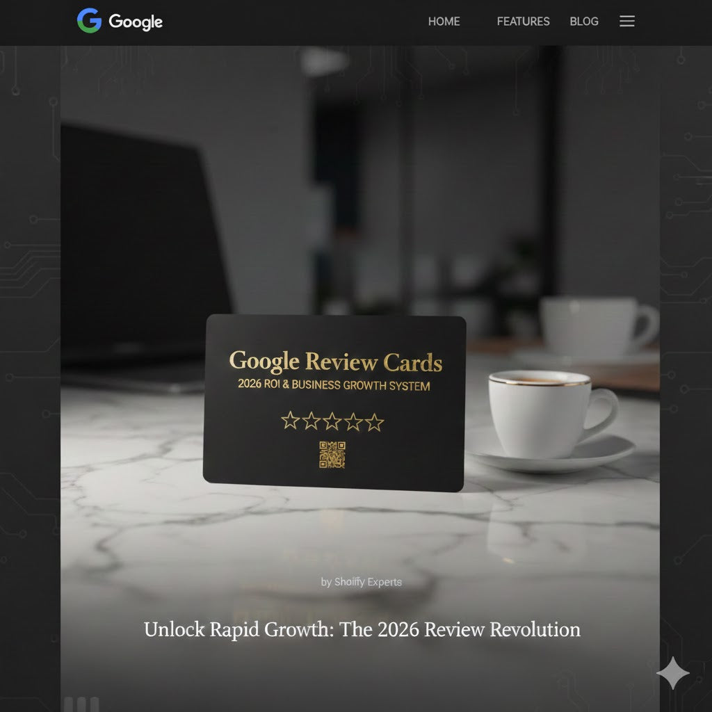 Google Review Cards | 2026 ROI & Business Growth System for Faster Reviews