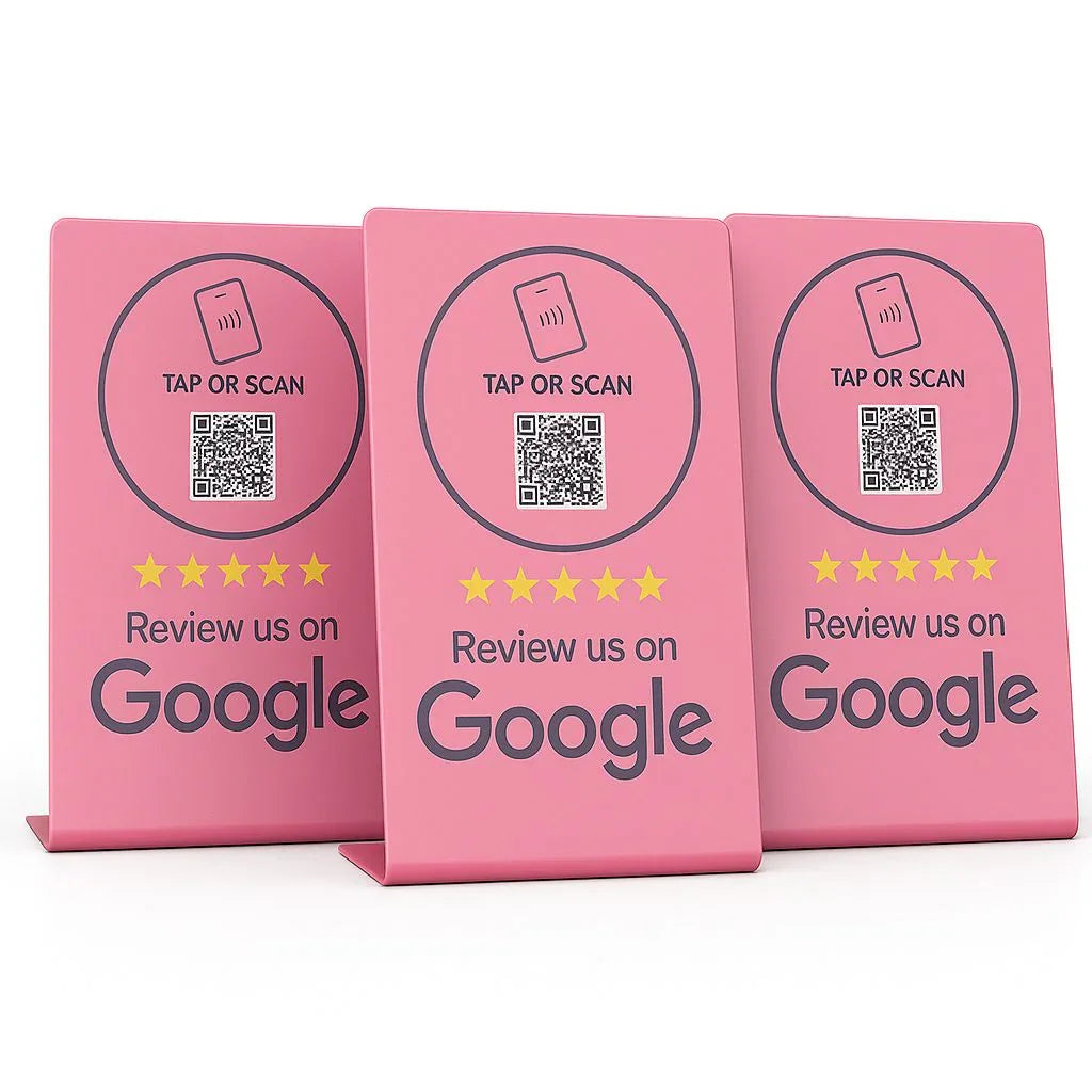 2 Google Review QR Stands - Image 3