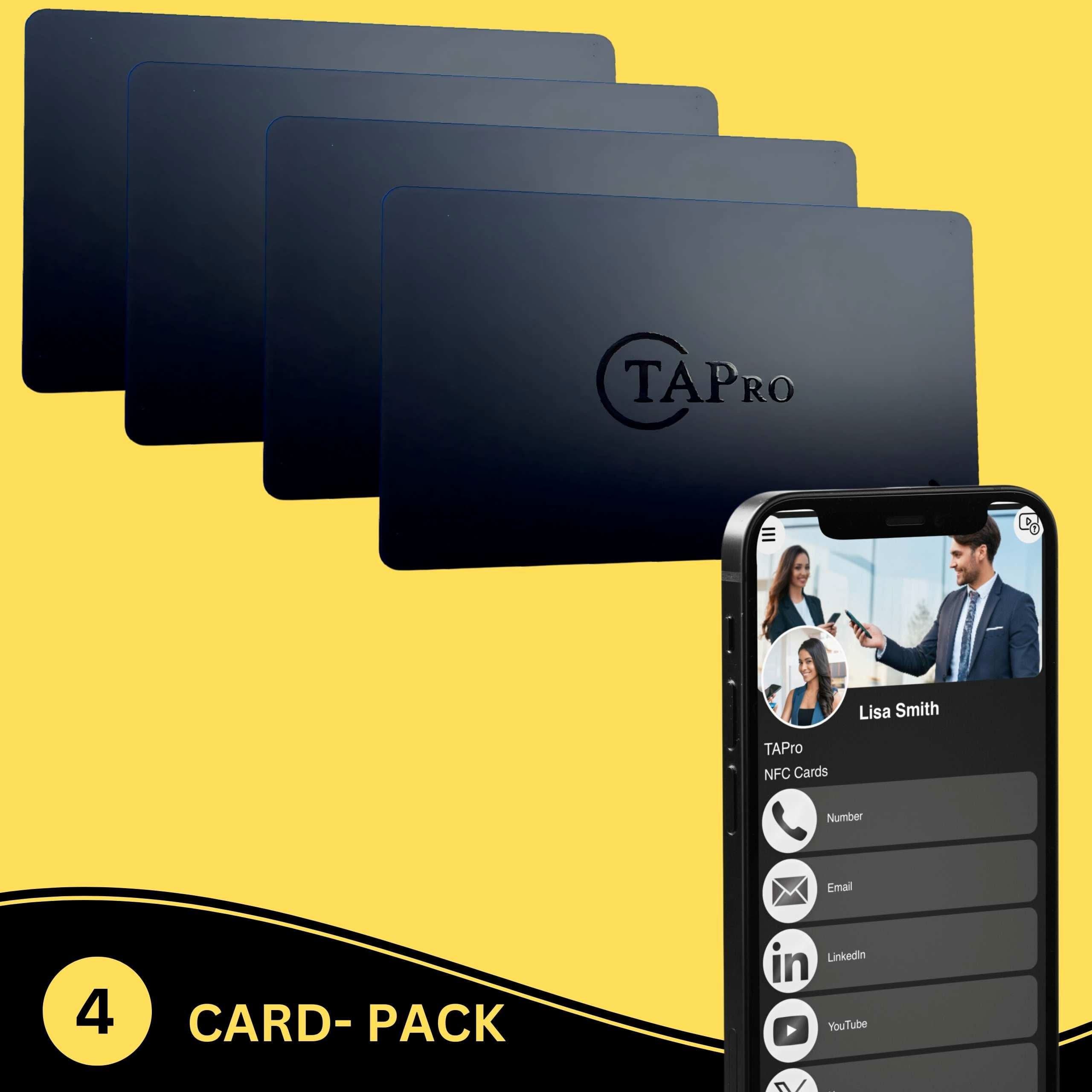 QR Code NFC Business Card-Tap to Share - Tapro