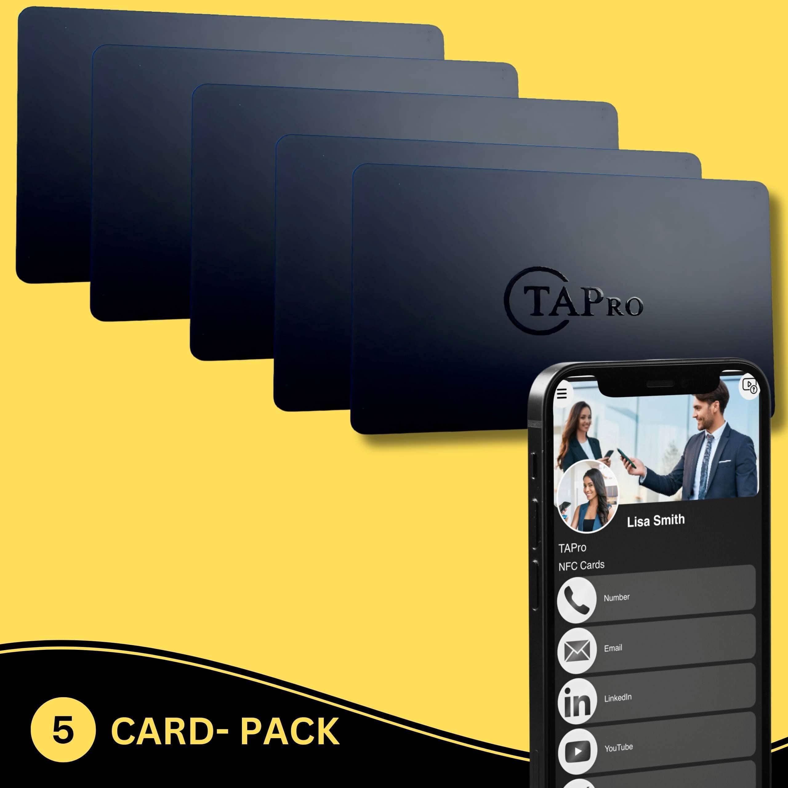 QR Code NFC Business Card-Tap to Share - Tapro