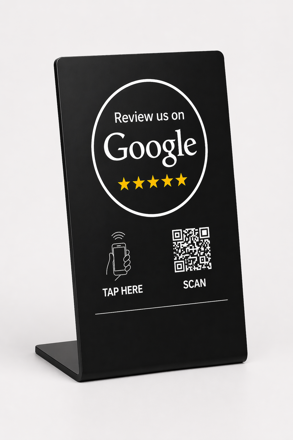Google Review Stand - NFC & QR Code, Tap To Review System