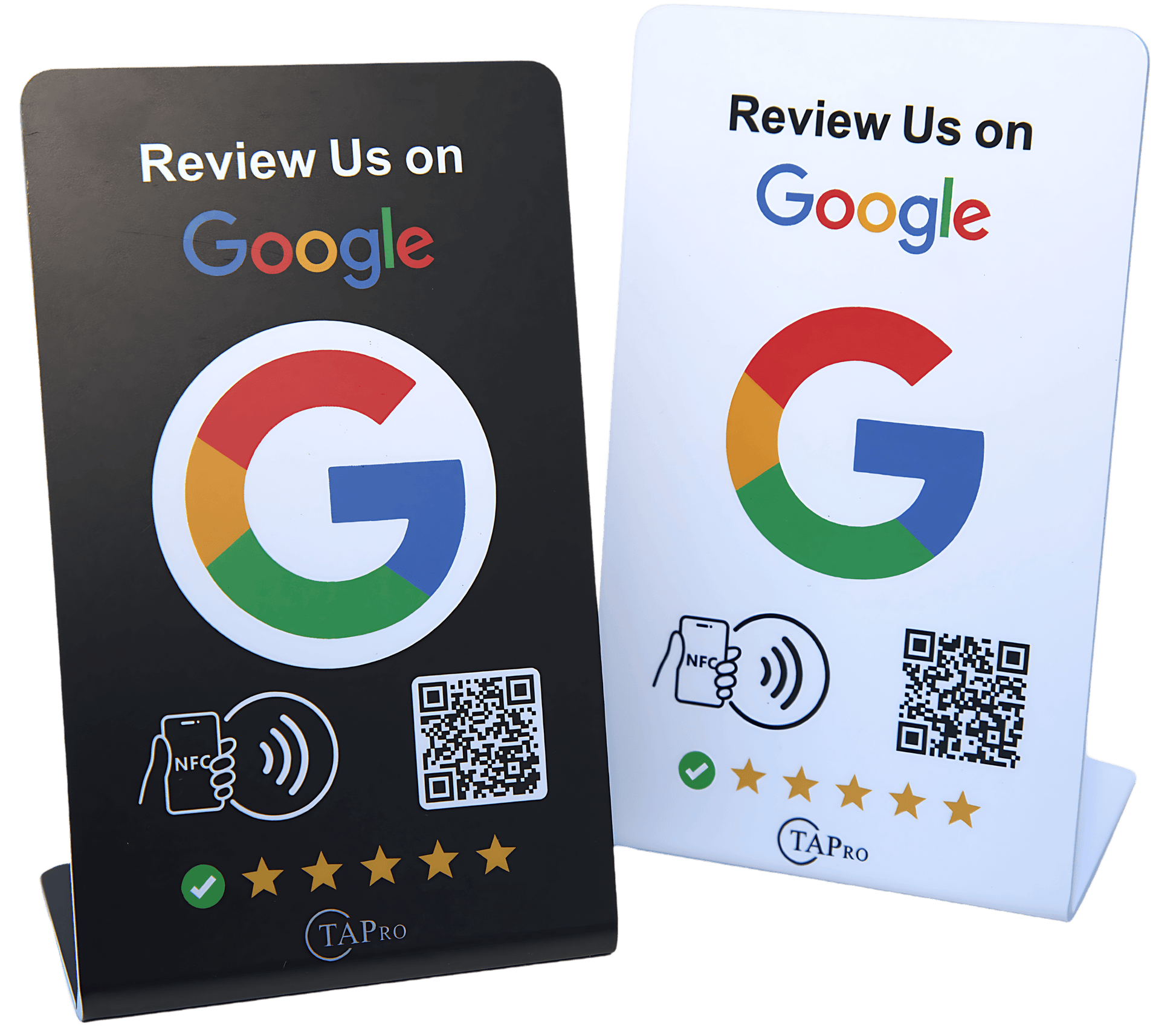 TAPro Google Review Stand Card Bundle – No Monthly Fees, Unlimited Access to Boost Your Business