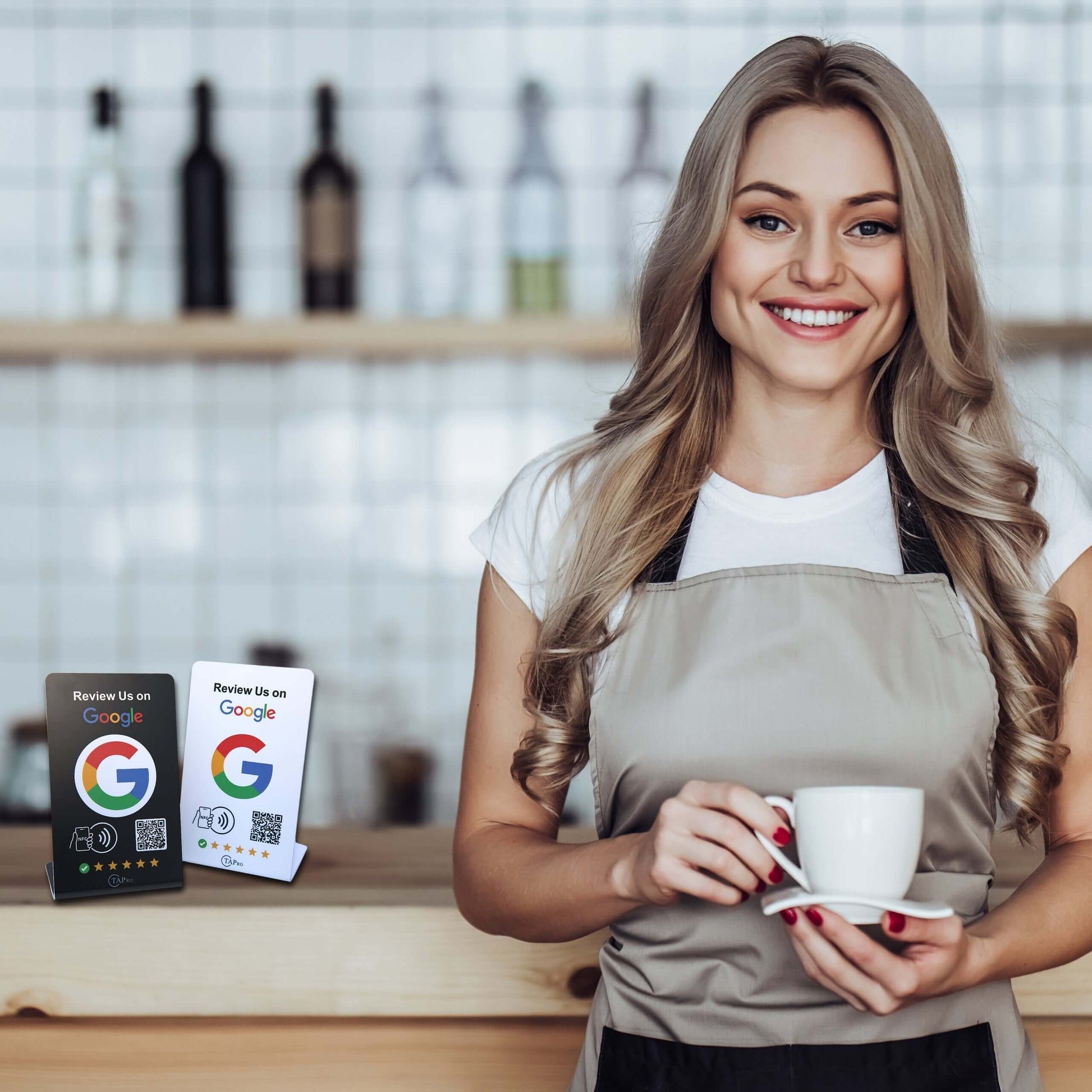 TAPro Google Review Stand Card Bundle – No Monthly Fees, Unlimited Access to Boost Your Business