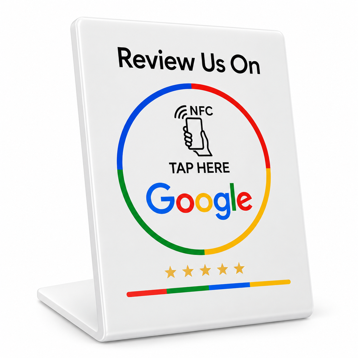 Google Review Stand - NFC & QR Code, Tap To Review System