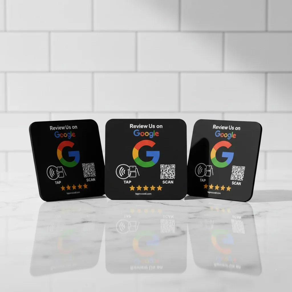 Google Review Plaque — NFC Tap to Review | TAPro