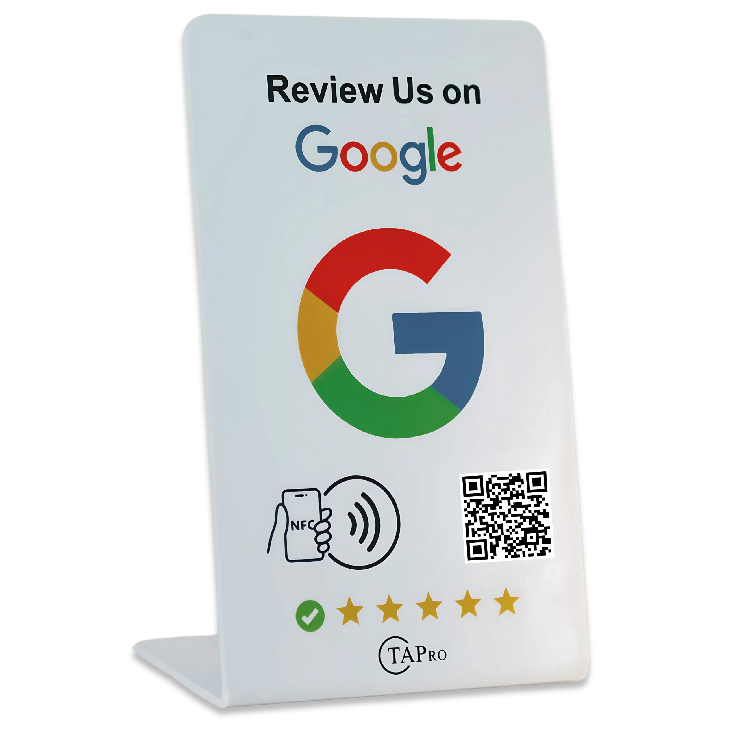 3-Pack NFC Google Review Stands | TAPro