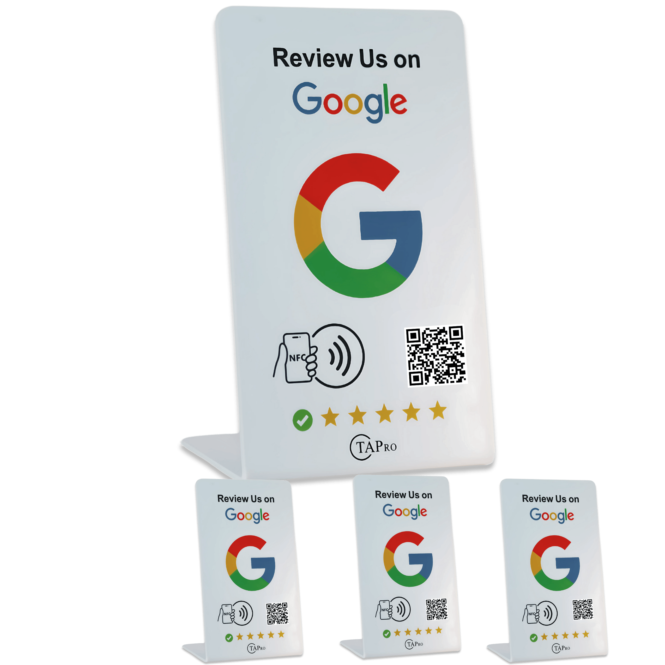 Google Review Tool Grow reviews by 600% 3-Pack - Tapro