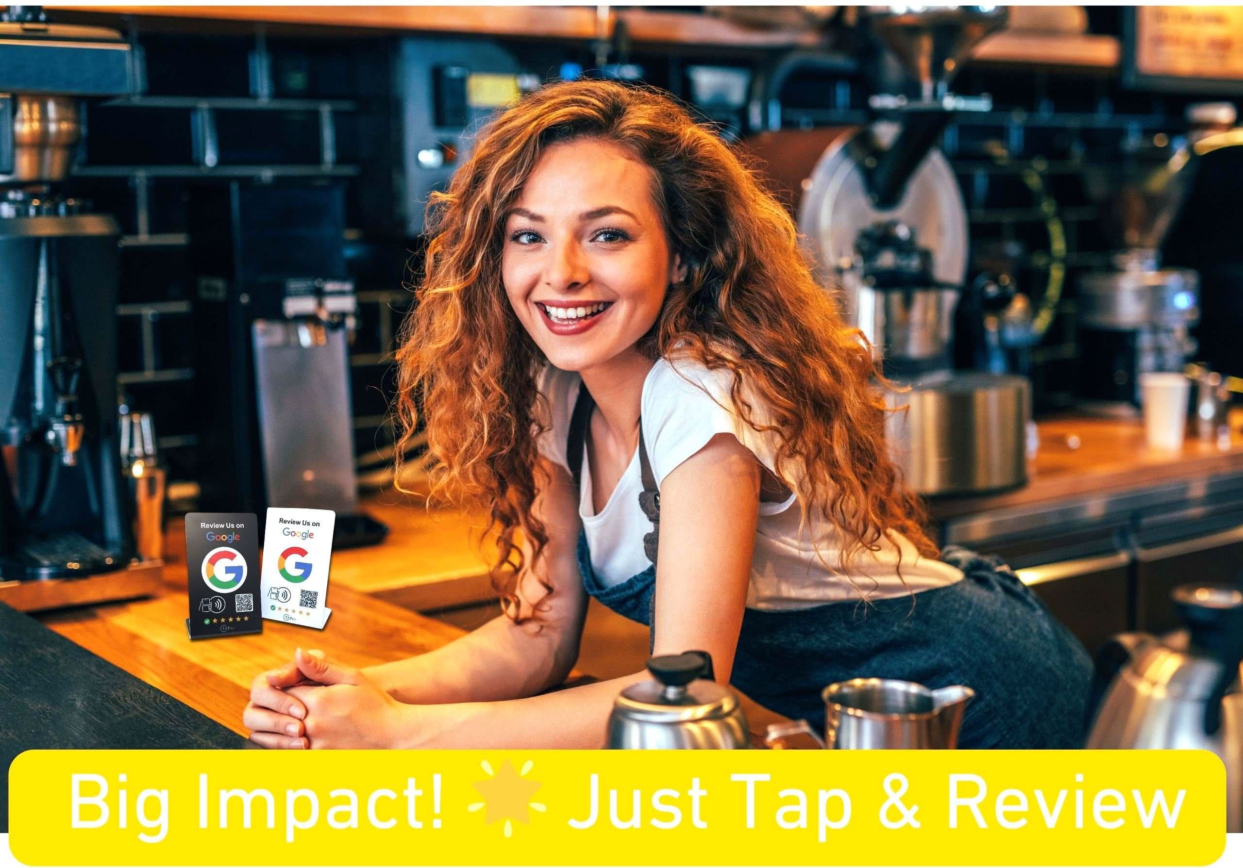 TAP Google Review Stands (7Pack) By TAPro Black - Tapro