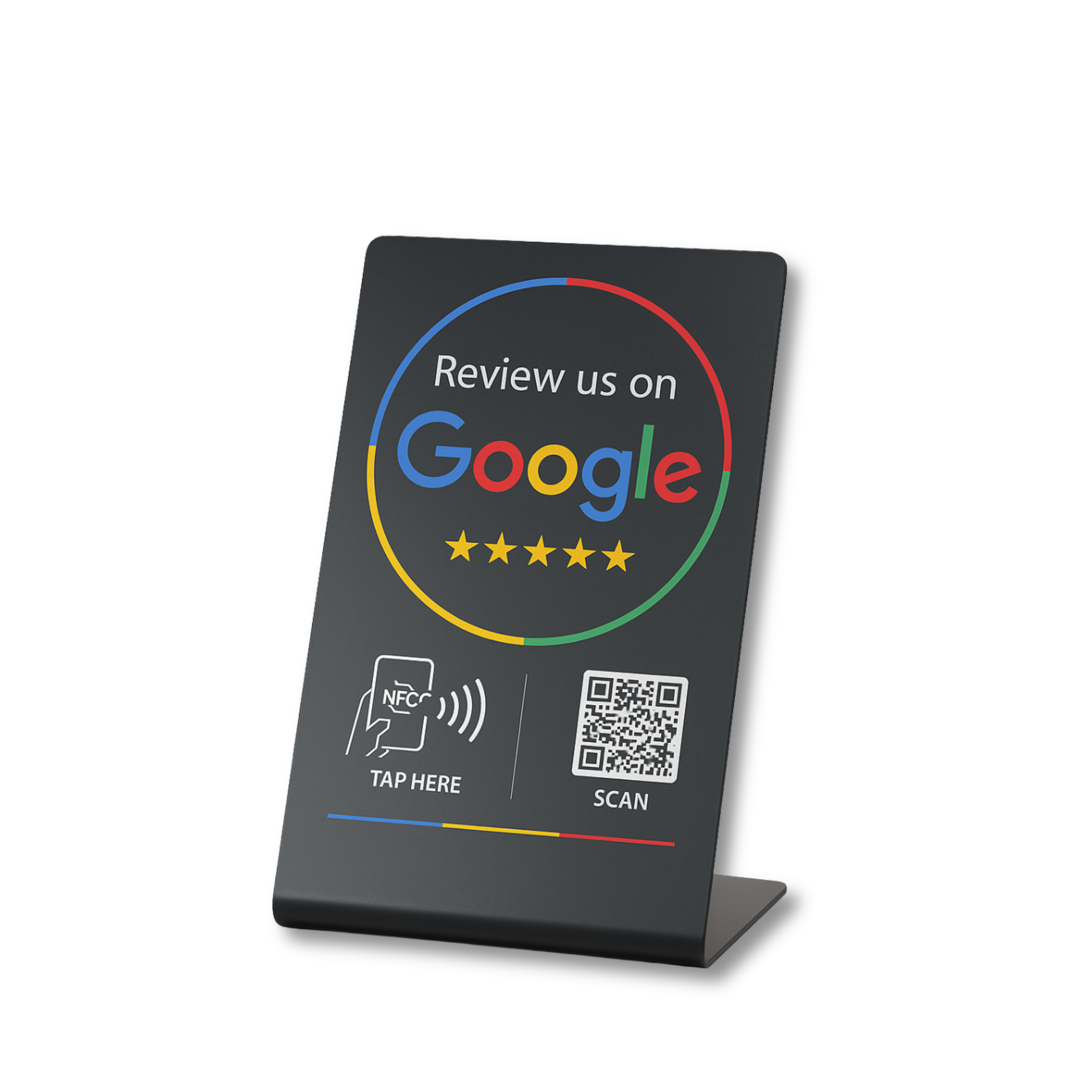Google Review Stand - NFC & QR Code, Tap To Review System