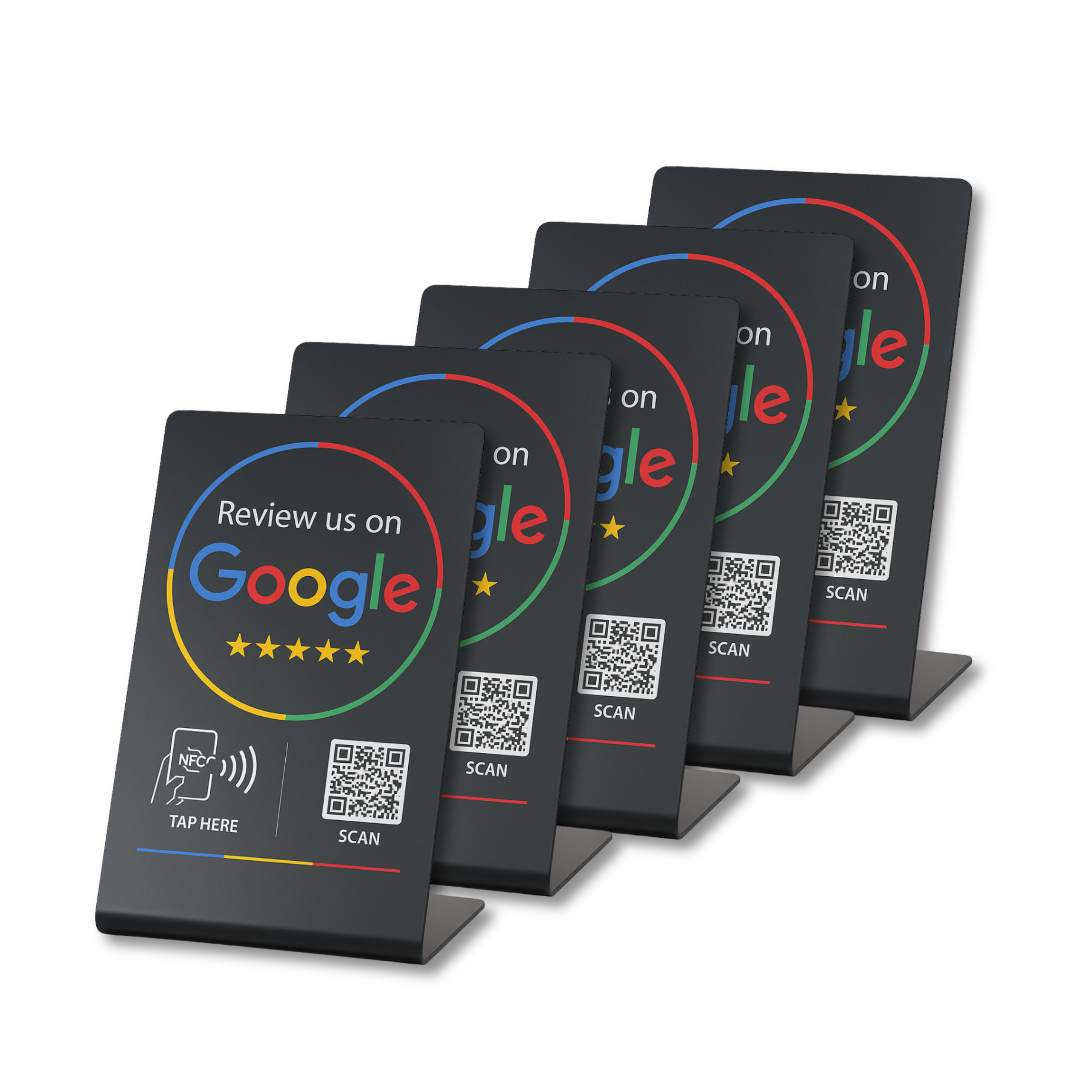 Google Review Stand - NFC & QR Code, Tap To Review System