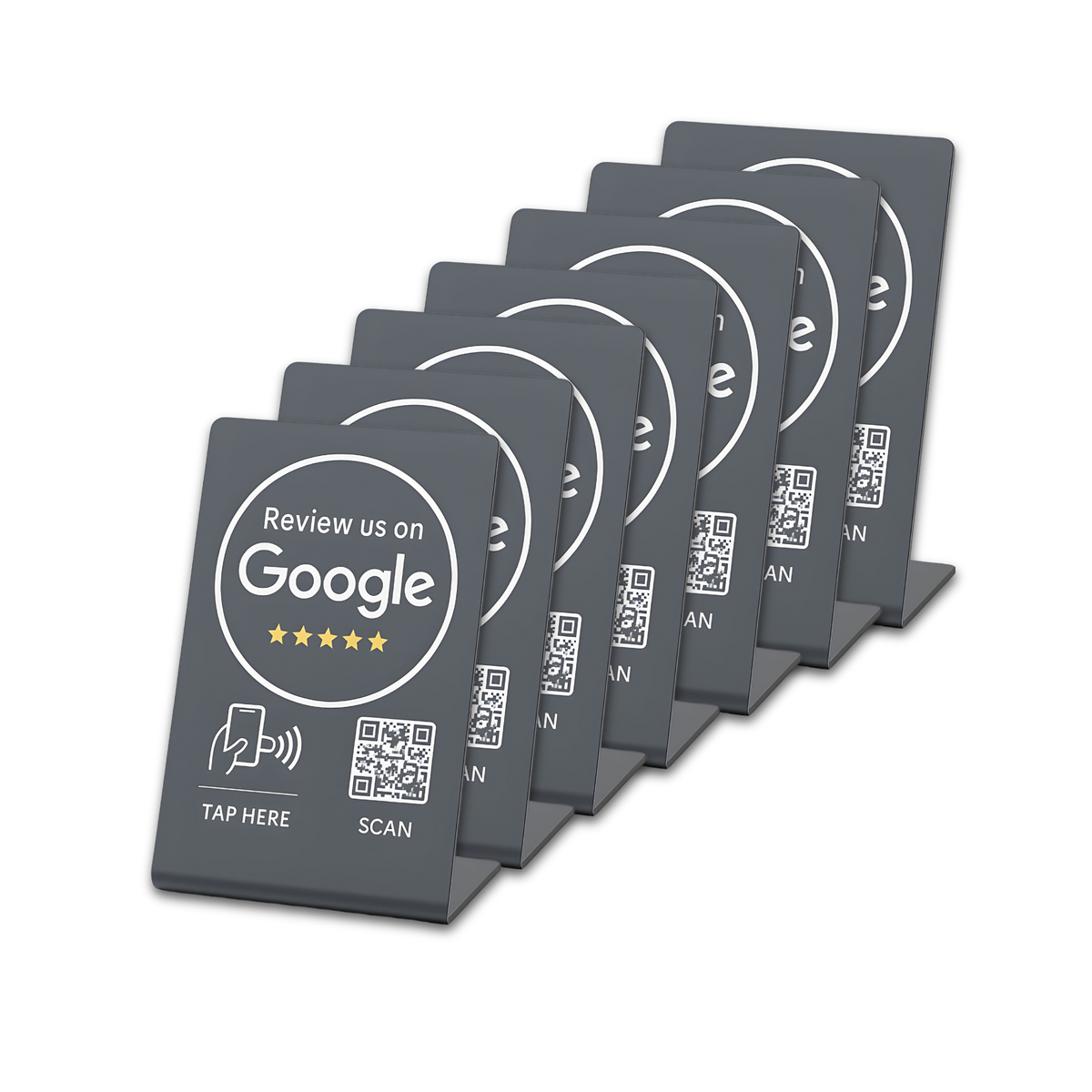 Google Review Stand - NFC & QR Code, Tap To Review System