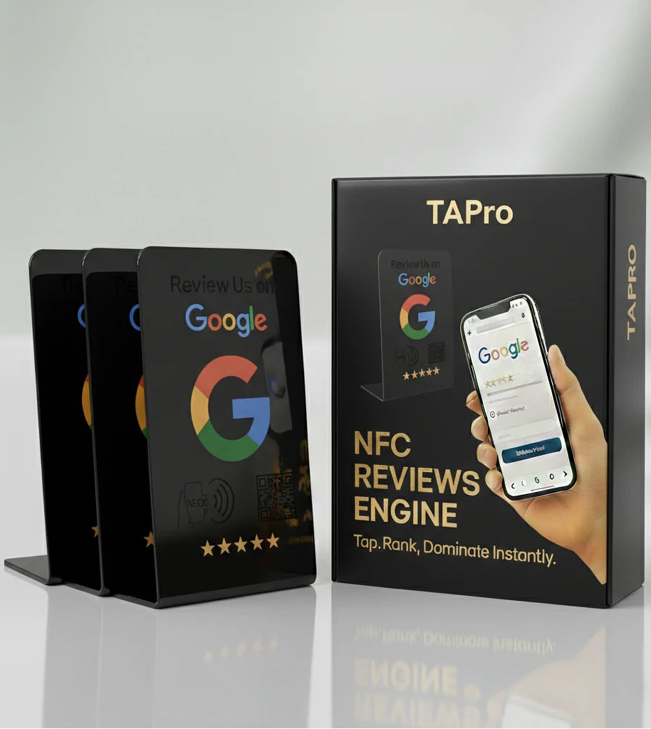 Google Review 3Pack by  TAPro Cards 