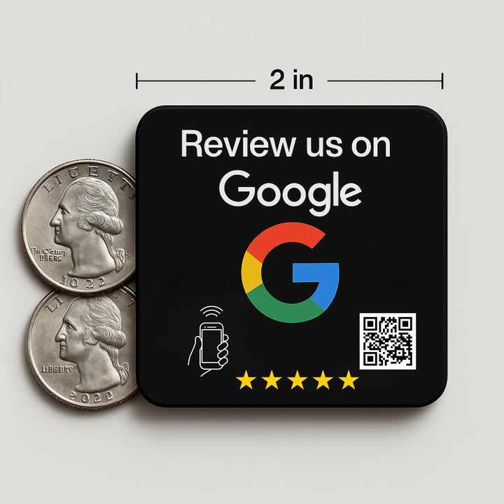 TAPro 2x2 NFC Review Sticker