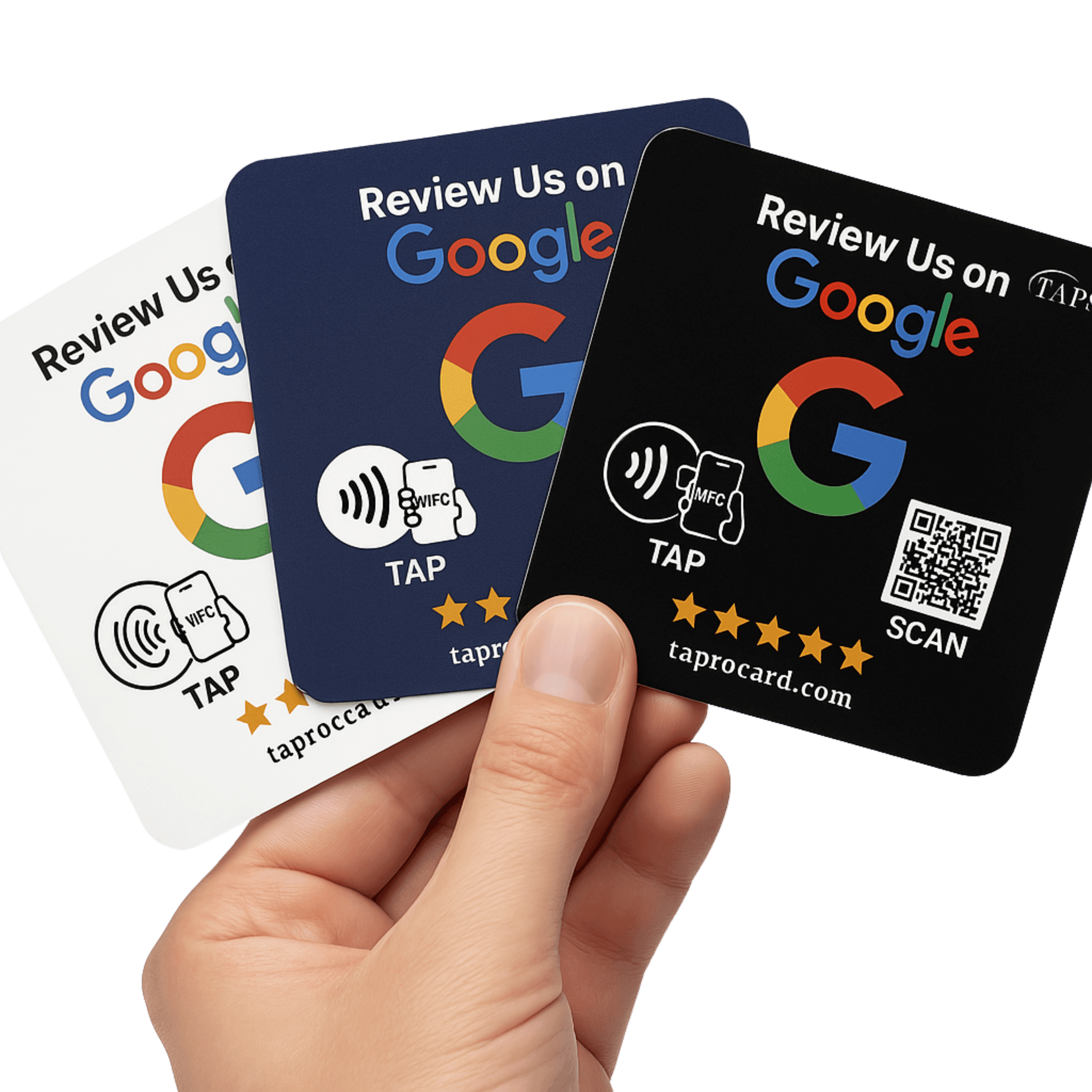 Google Review Plate on Window – Retail Use