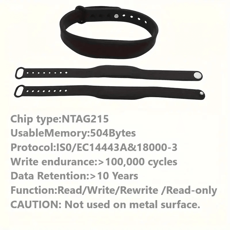 NFC Smart Bracelet – The Future of Effortless Wristband Sharing-No Apps No Fees