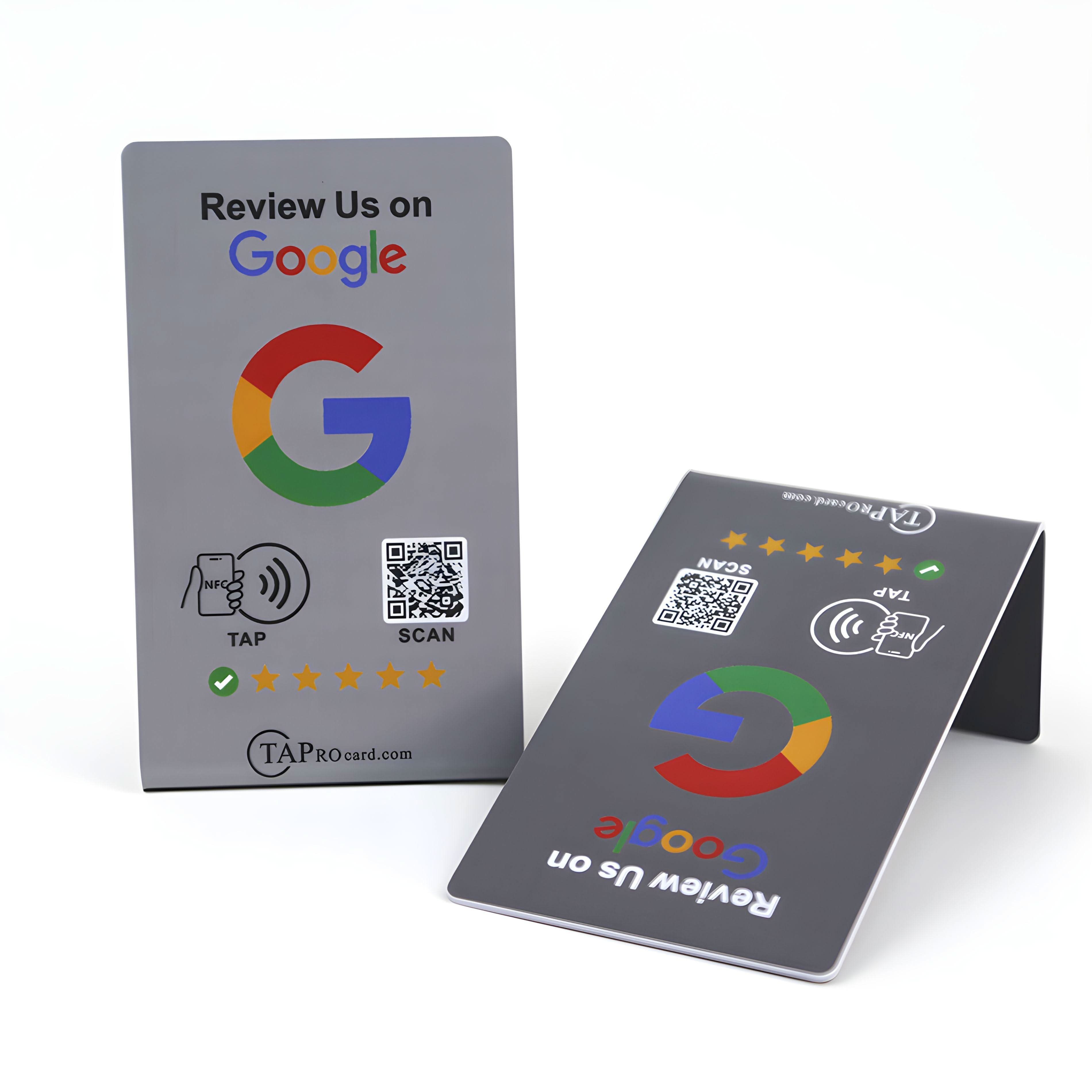 Tap Google Review Stand