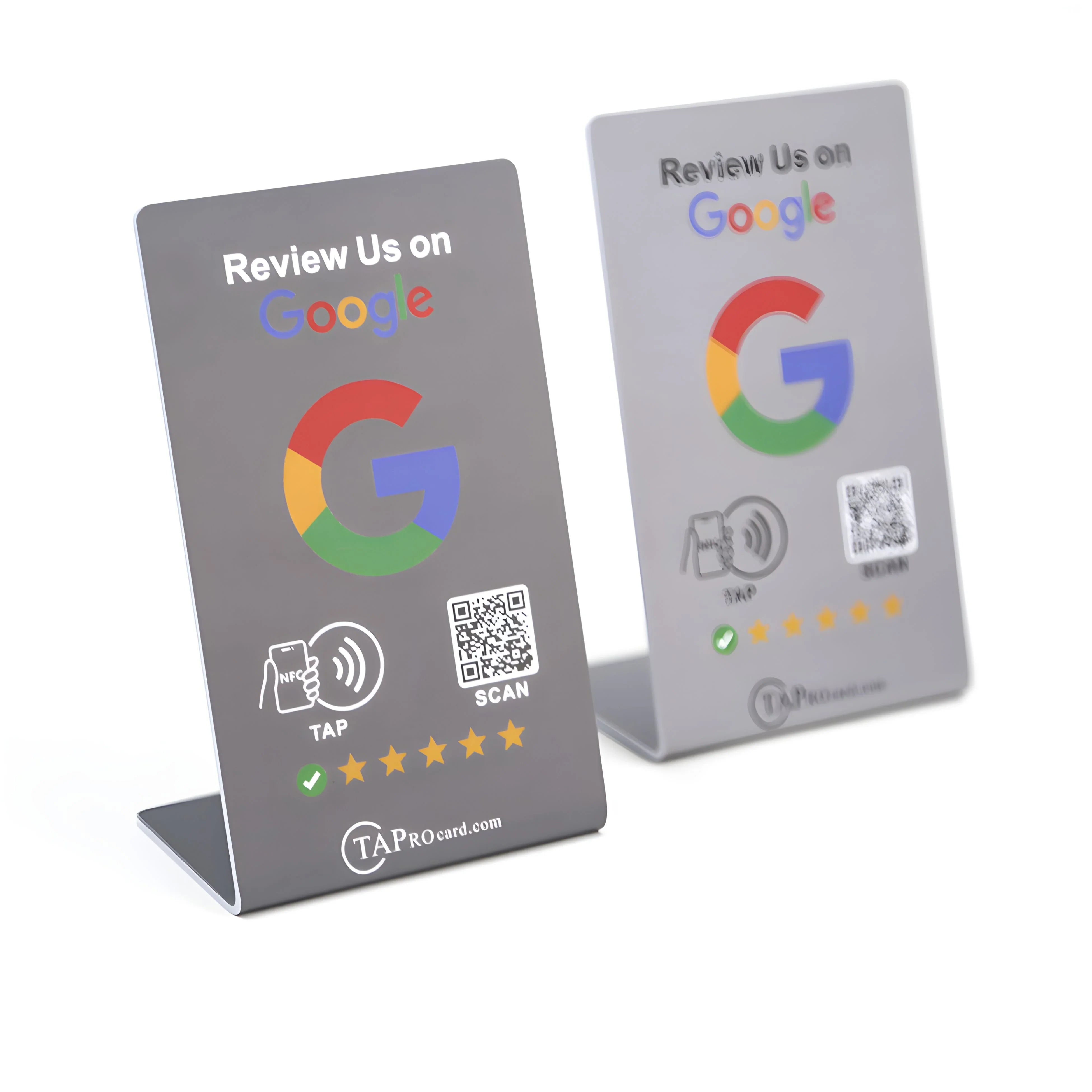 3-Pack NFC Google Review Stands | TAPro