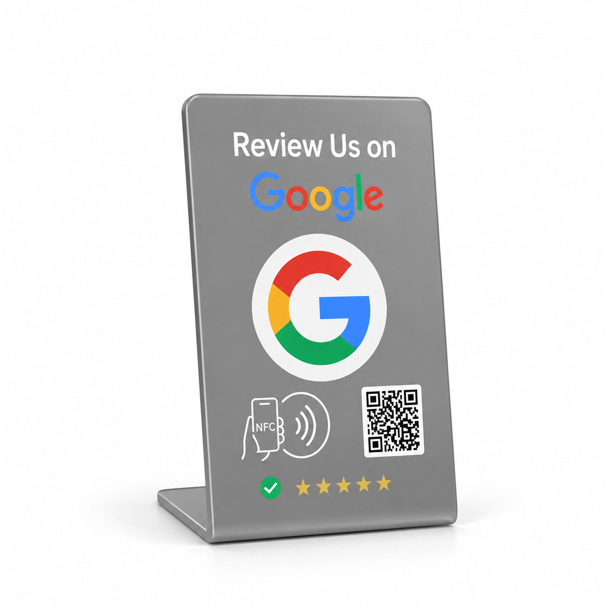 Google Review Stand - NFC & QR Code, Tap To Review System