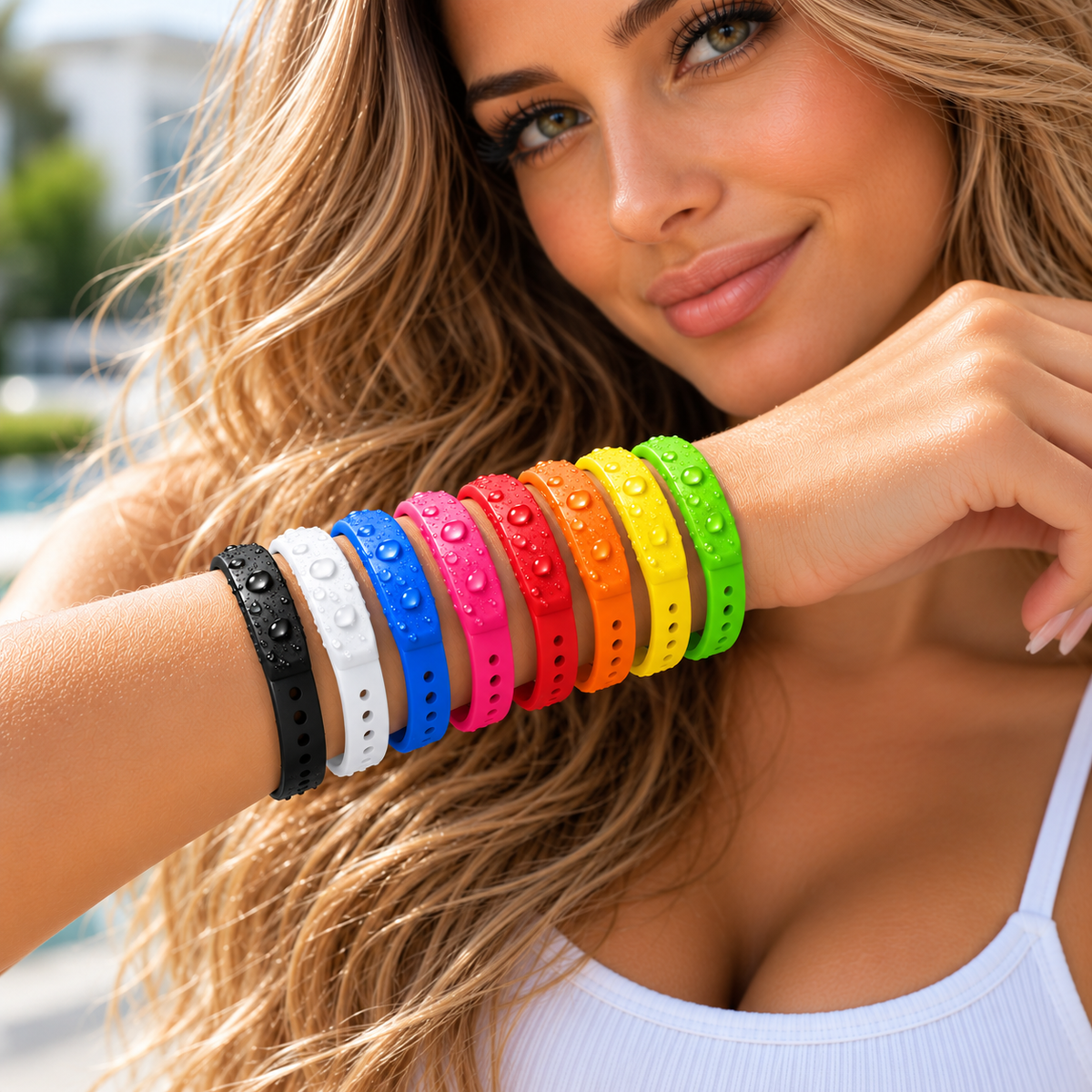 Programmable NFC Bracelet – Smart Wristband for 100+ Uses