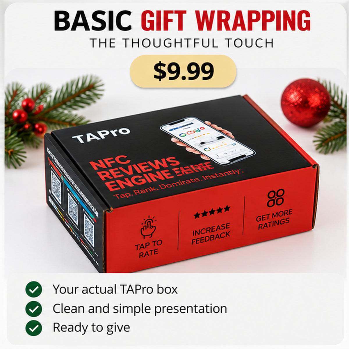 🎁 Holiday Gift Wrapping & Premium Gift Packaging | TAPro