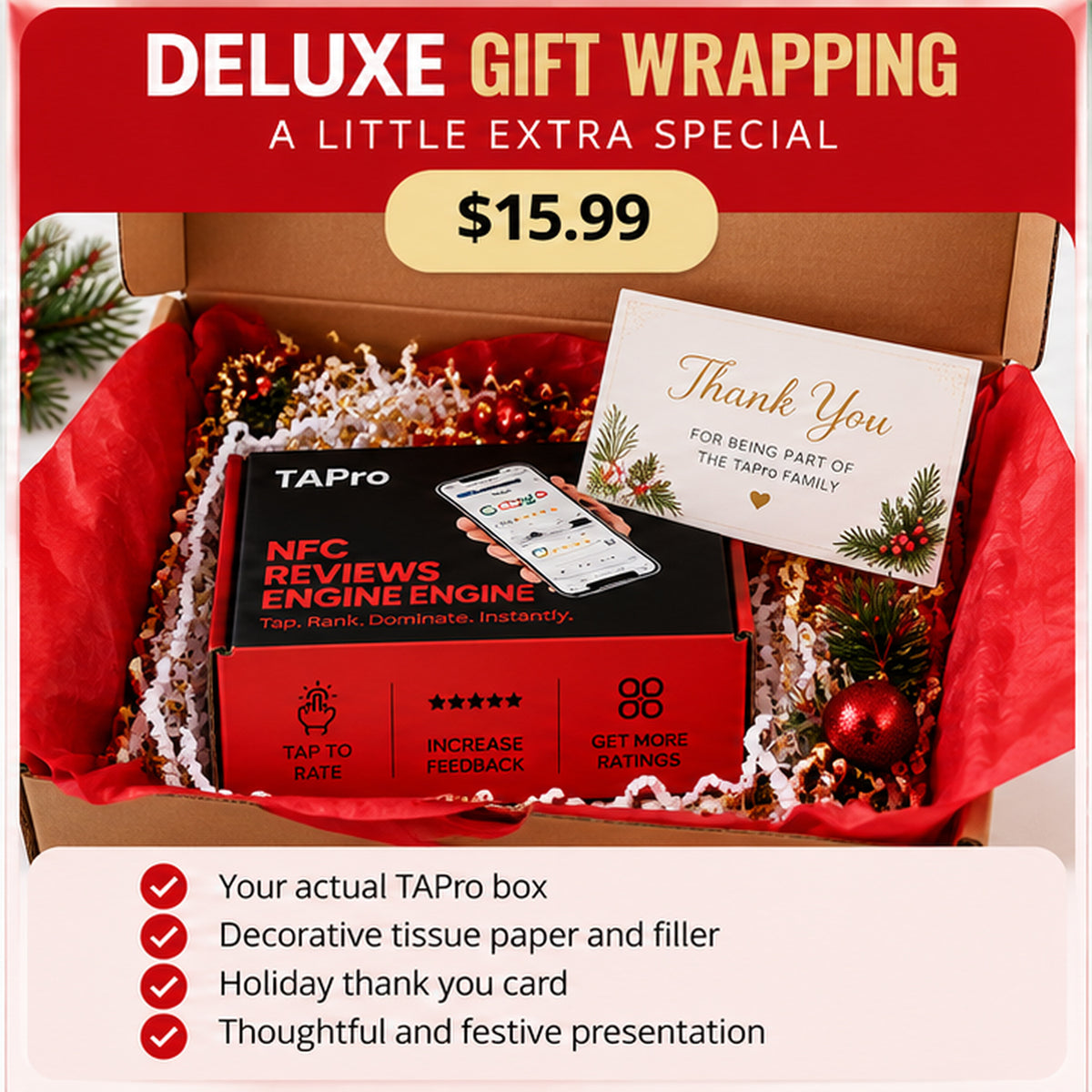 🎁 Holiday Gift Wrapping & Premium Gift Packaging | TAPro