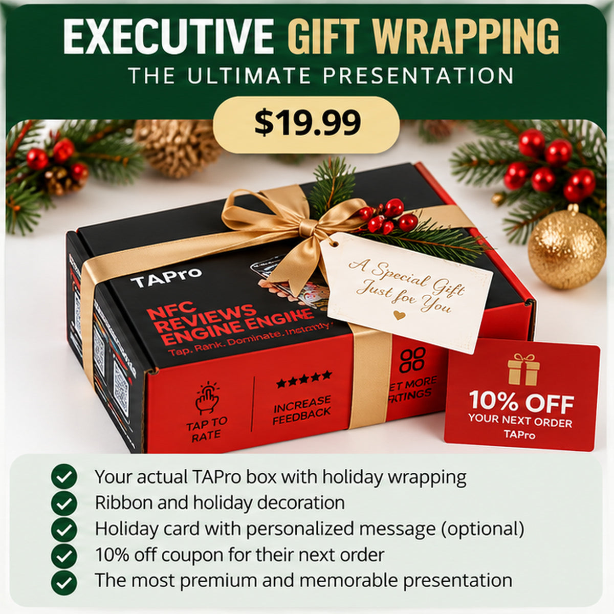 🎁 Holiday Gift Wrapping & Premium Gift Packaging | TAPro
