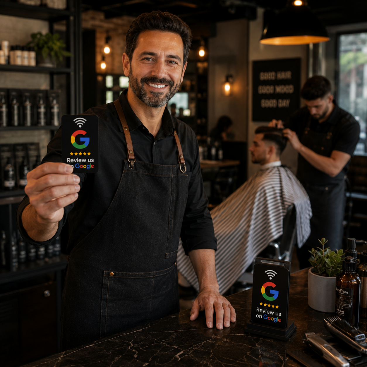 NFC + QR Google Review Cards Bundles – Google Review Card with QR Code | TAPro