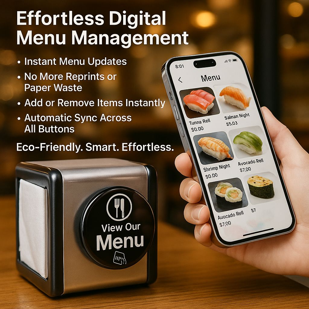 TAPro NFC Menu Tap –Contactless Digital Menu - Image 4