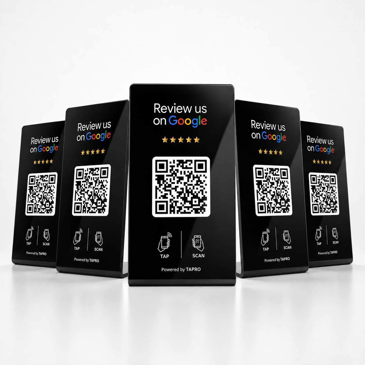 Google Review Stand - NFC & QR Code, Tap To Review System
