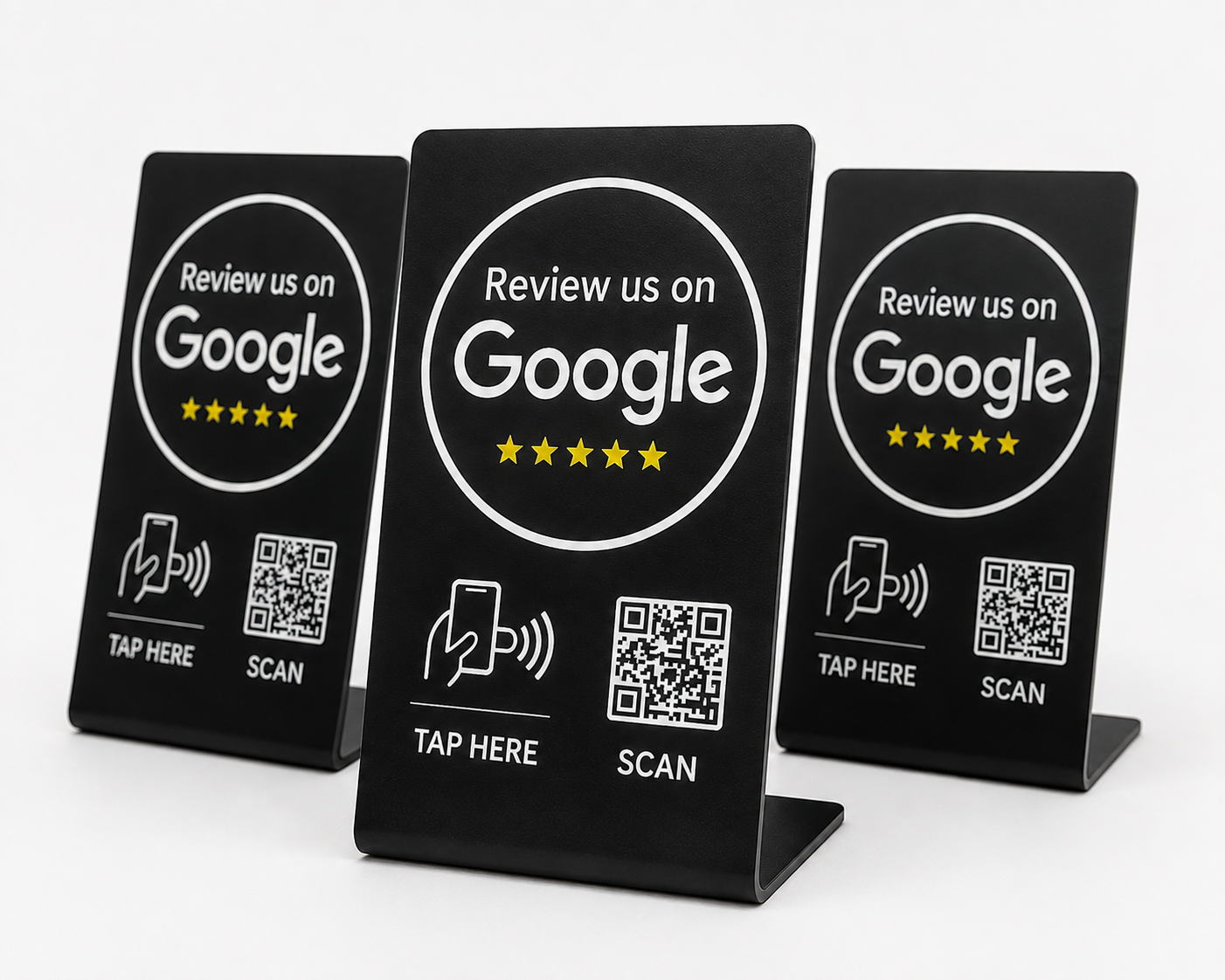Google Review Stand - NFC & QR Code, Tap To Review System