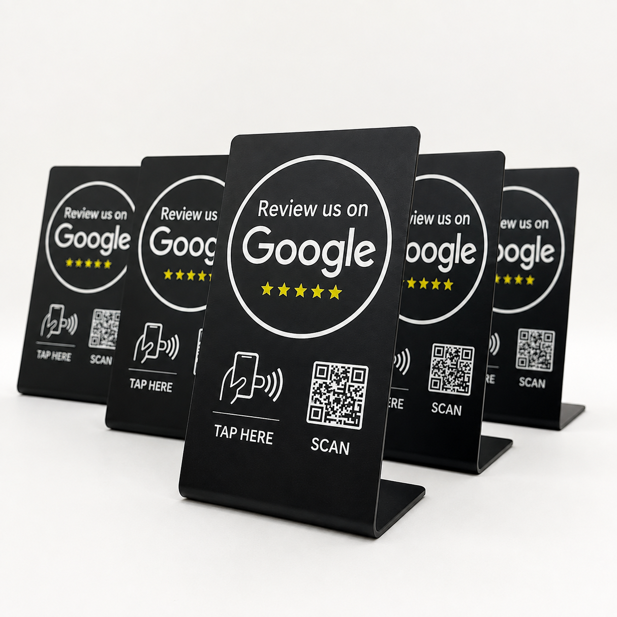 Google Review Stand - NFC & QR Code, Tap To Review System