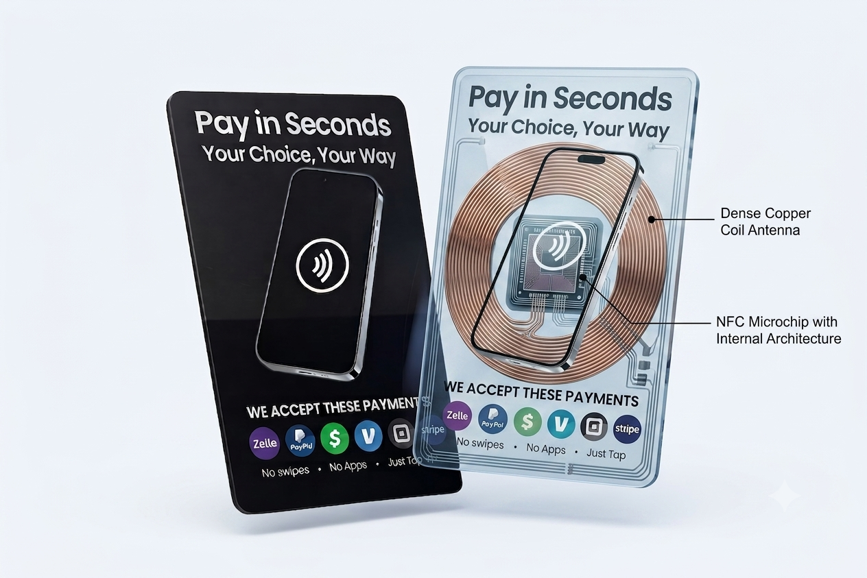 NFC Payment Card – Tap to Pay Link Card for Contractors & Businesses