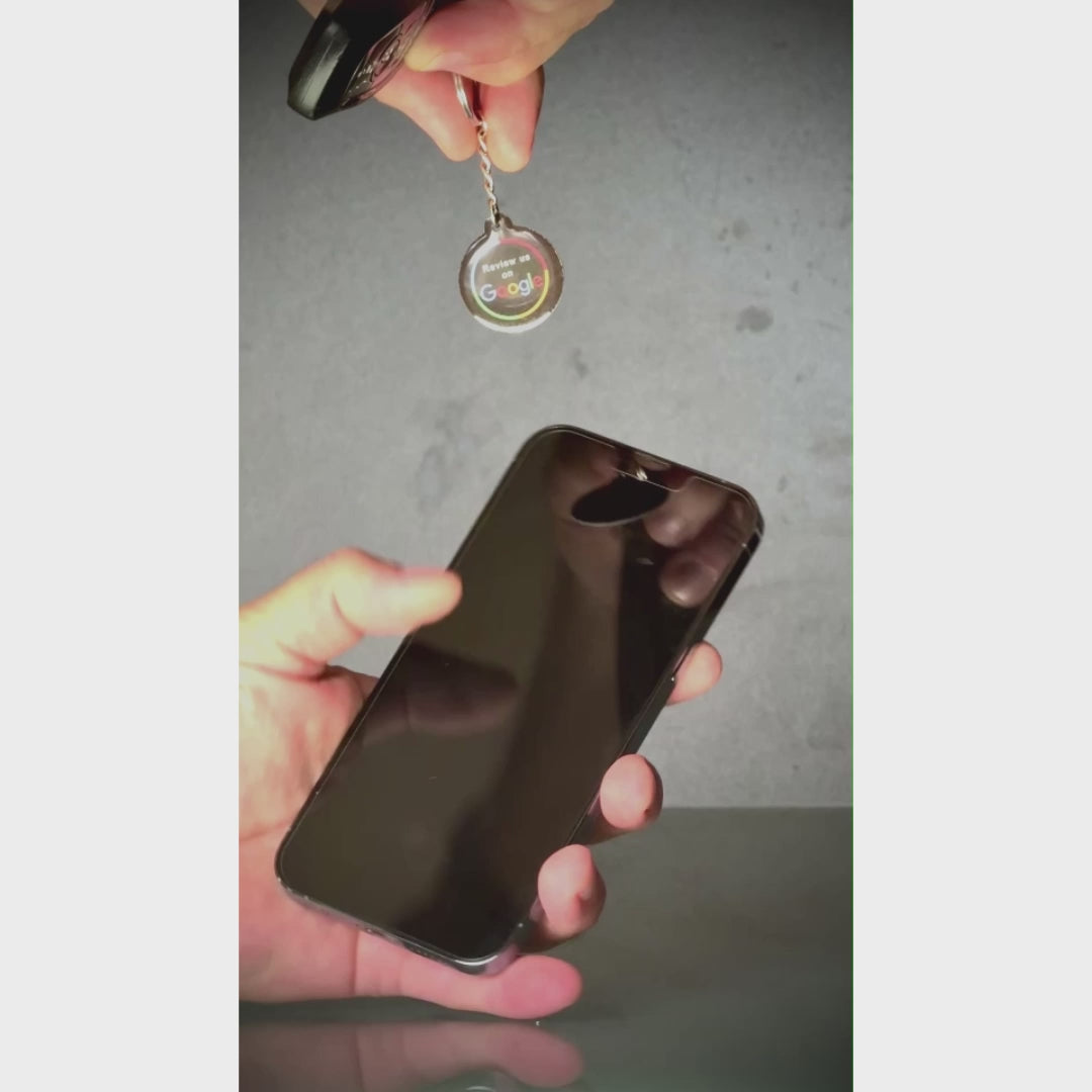 NFC Google Review Keychain