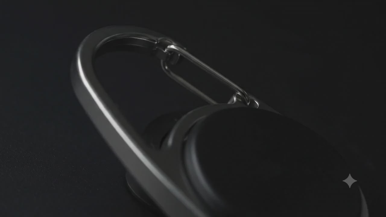 Retractable Badge Reel Kit with Carabiner & TAPro NFC Review Card
