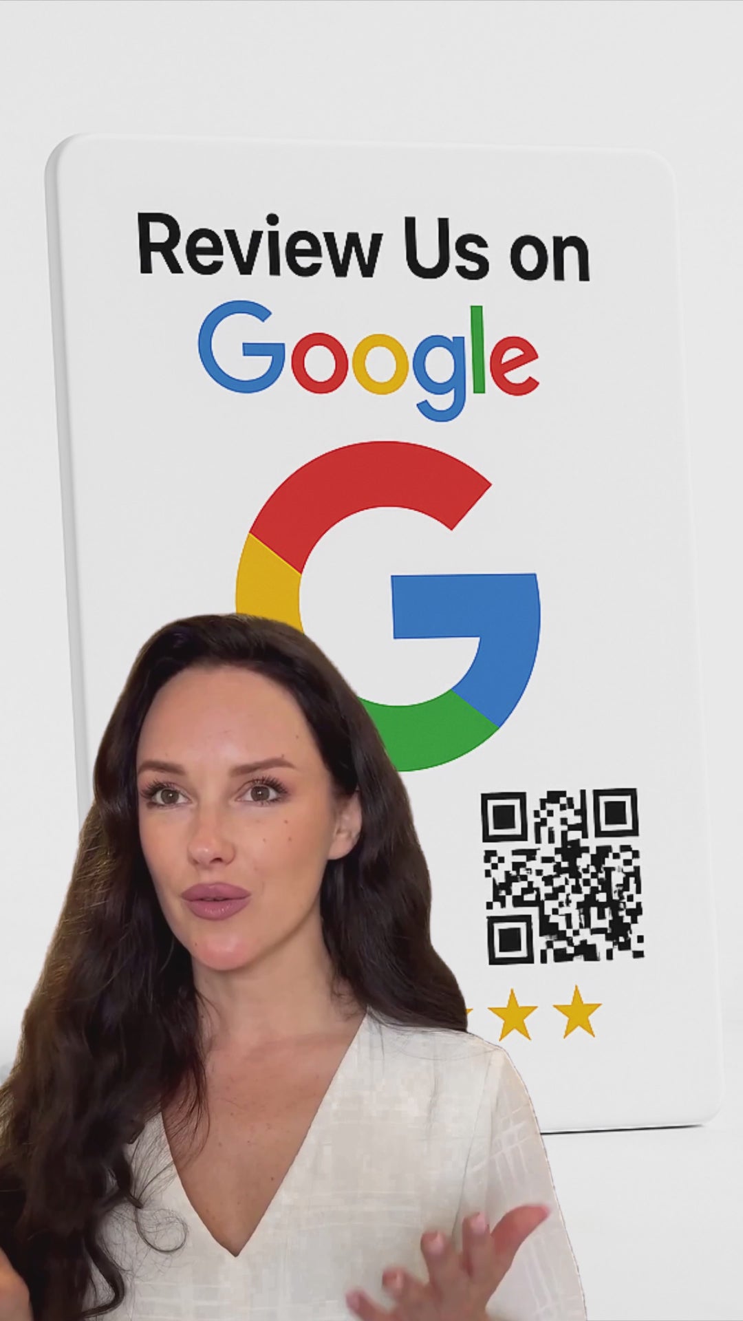 TAPro Google Review QR Code Displays: Get More Reviews